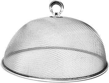 Fox Run Brands Chrome Mesh Food Cover