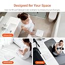 iHealth Nexus Bluetooth Body Fat Scale Smart BMI Scale Digital Bathroom Wireless Weight Scale, Body Composition Analyzer with Smartphone App 400 lbs - White gallery image