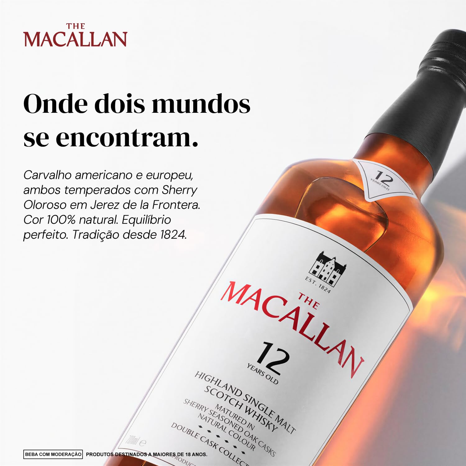 The Macallan Whisky Double Cask 12 Anos 700ml | Amazon.com.br