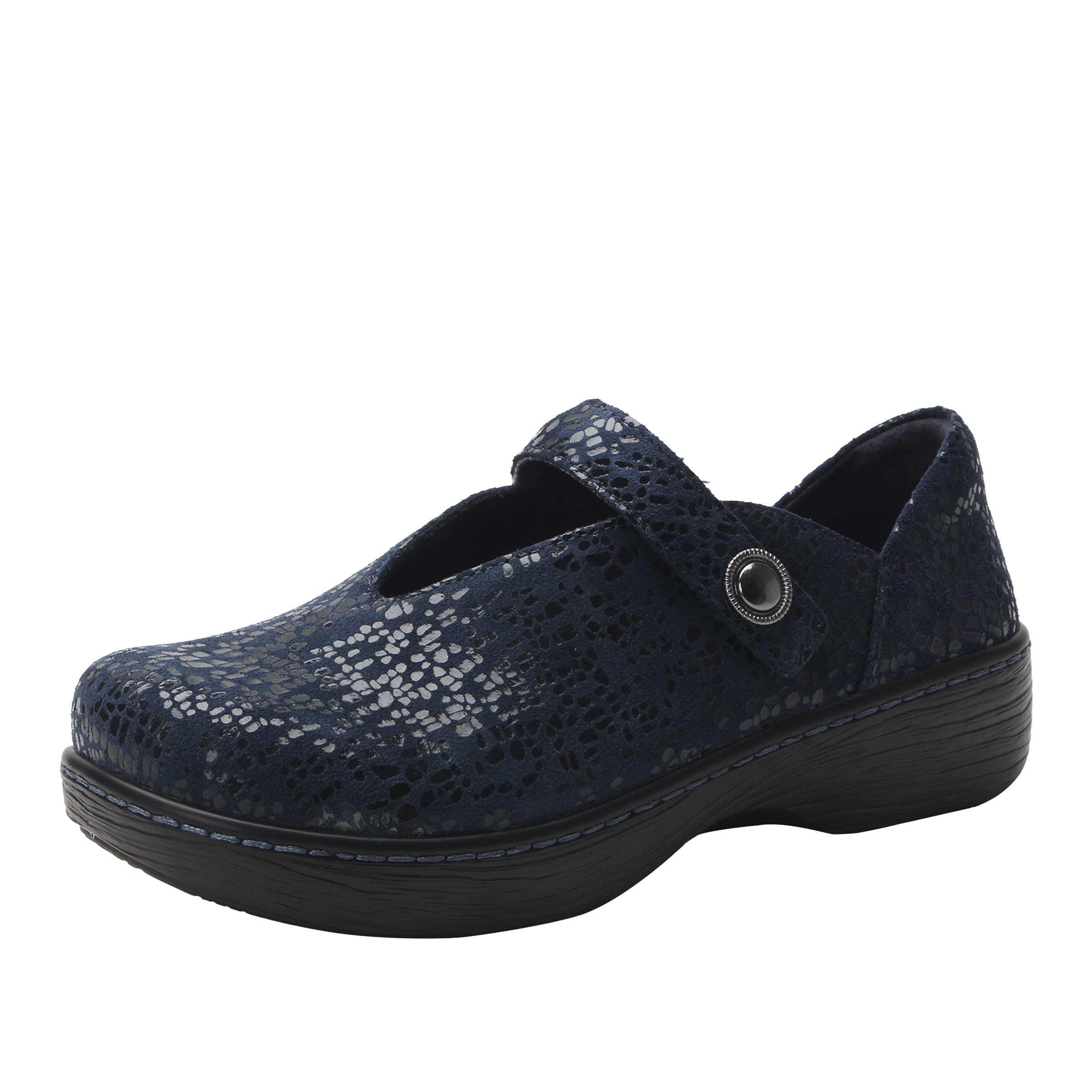 Alegria Women's Opheliah Comfort Shoes V-Cut Leather Mary Jane