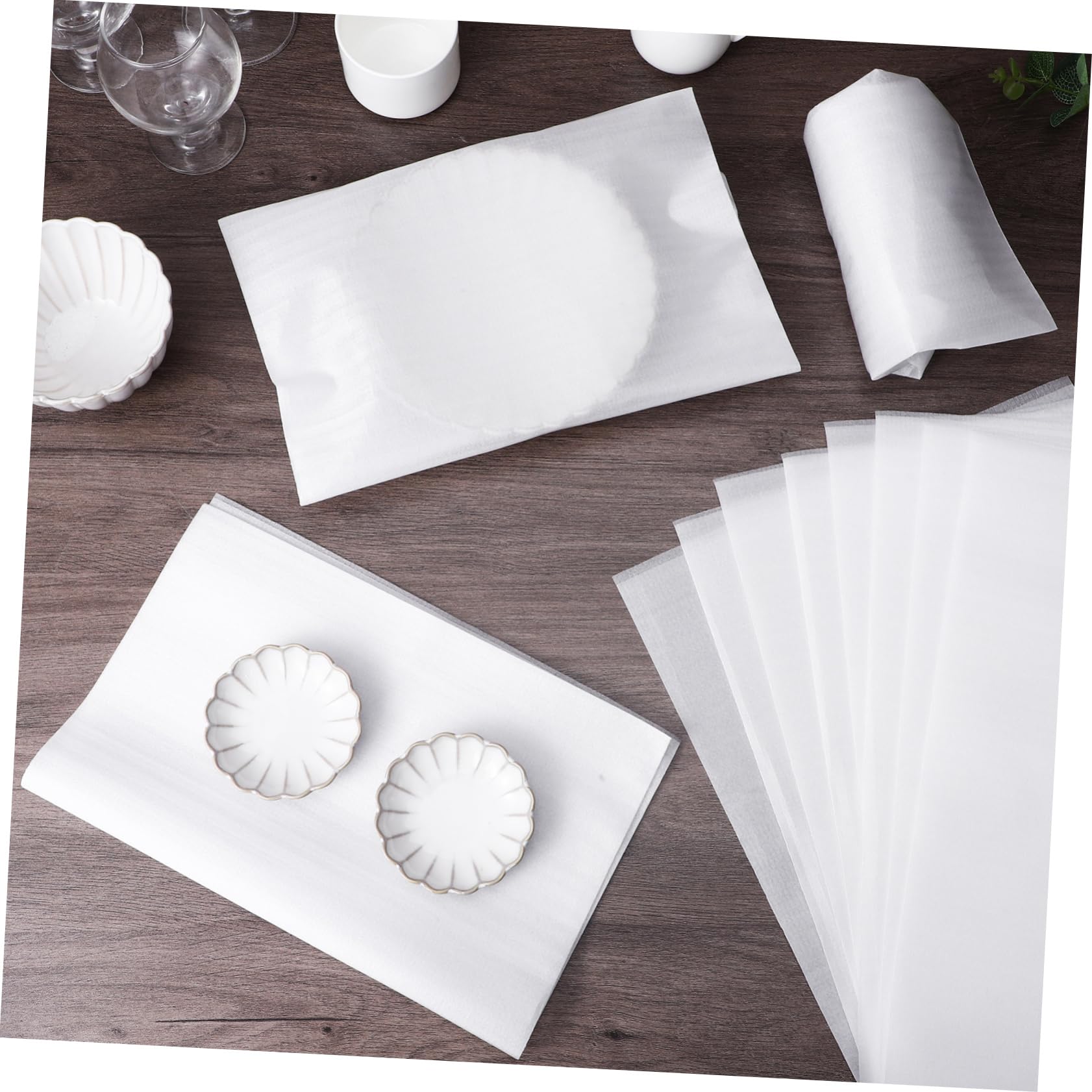 Sacchetti di Schiuma e Facili da Usare 100 Pezzi per Imballaggio in Pe Bianco Grande Capacità, Multiuso per Oggetti Fragili come Ceramiche Durante Trasporto e Imballaggio