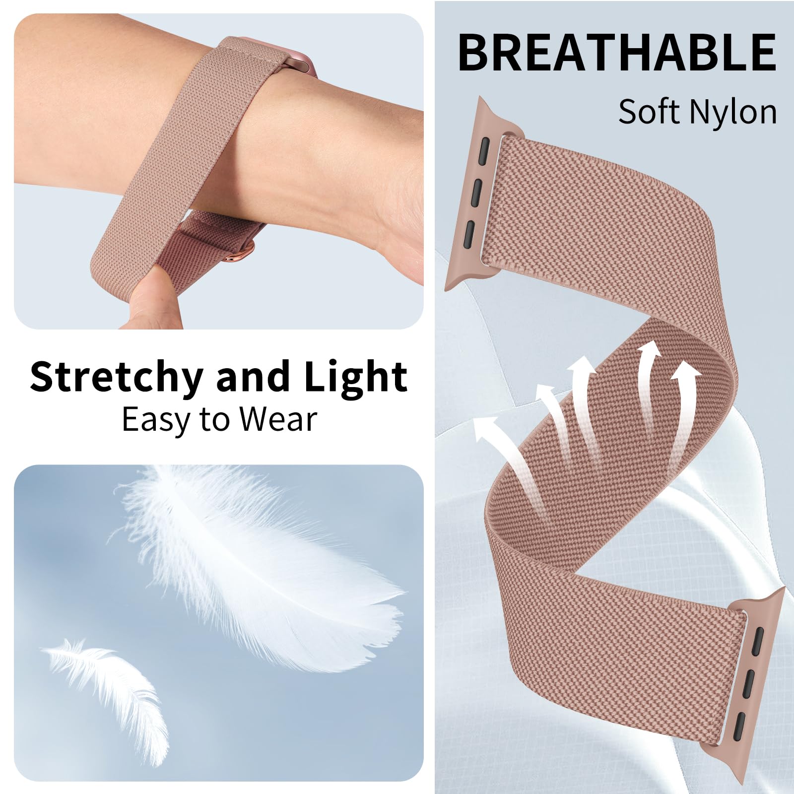 DigiHero Compatible with Apple Watch Straps 40mm 42mm 44mm 41mm 45mm 46mm 38mm - Image 3