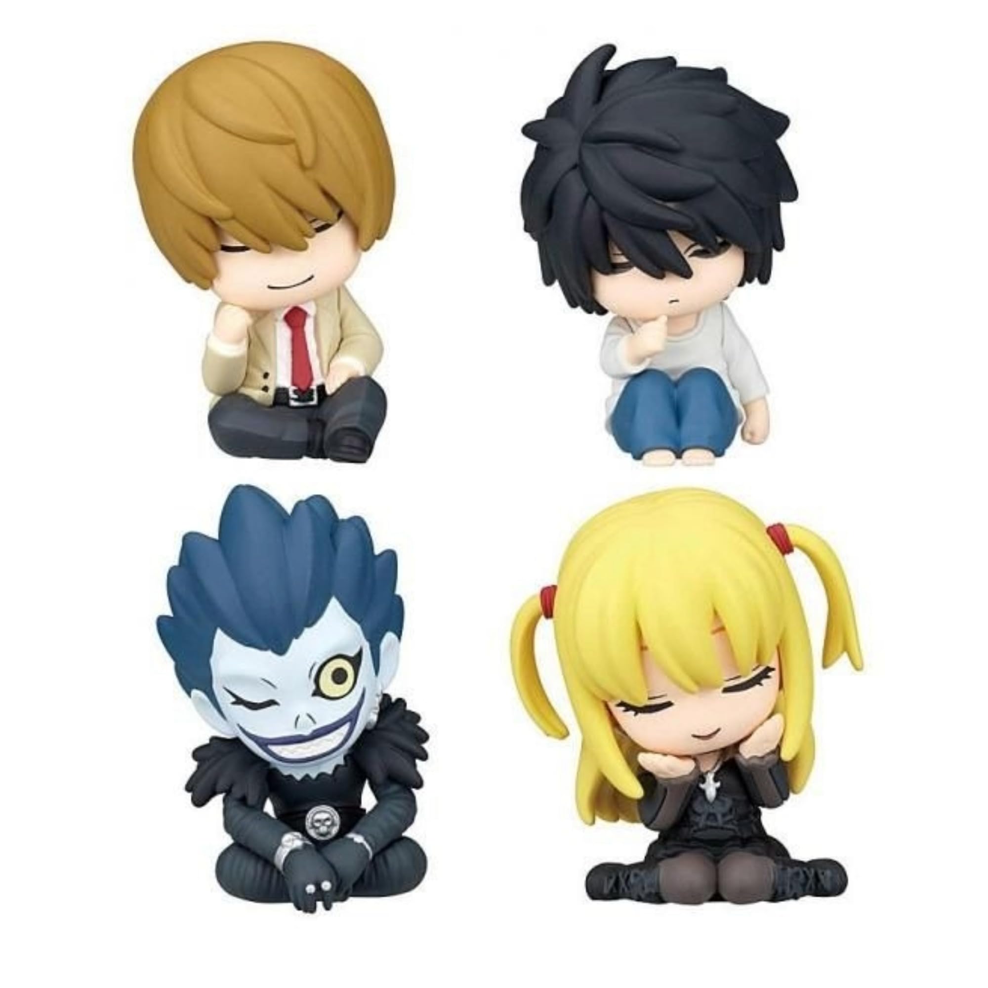 肩ズンFig. DEATH NOTE × 全4種セット フルコンプ ガチャガチャ カプセルトイ