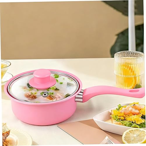 Miniatura 6 de Juego de ollas y sartenes de hierro fundido, 13 piezas antiadherentes, juego de utensilios de cocina con tapas de inducción con mango cómodo, sin