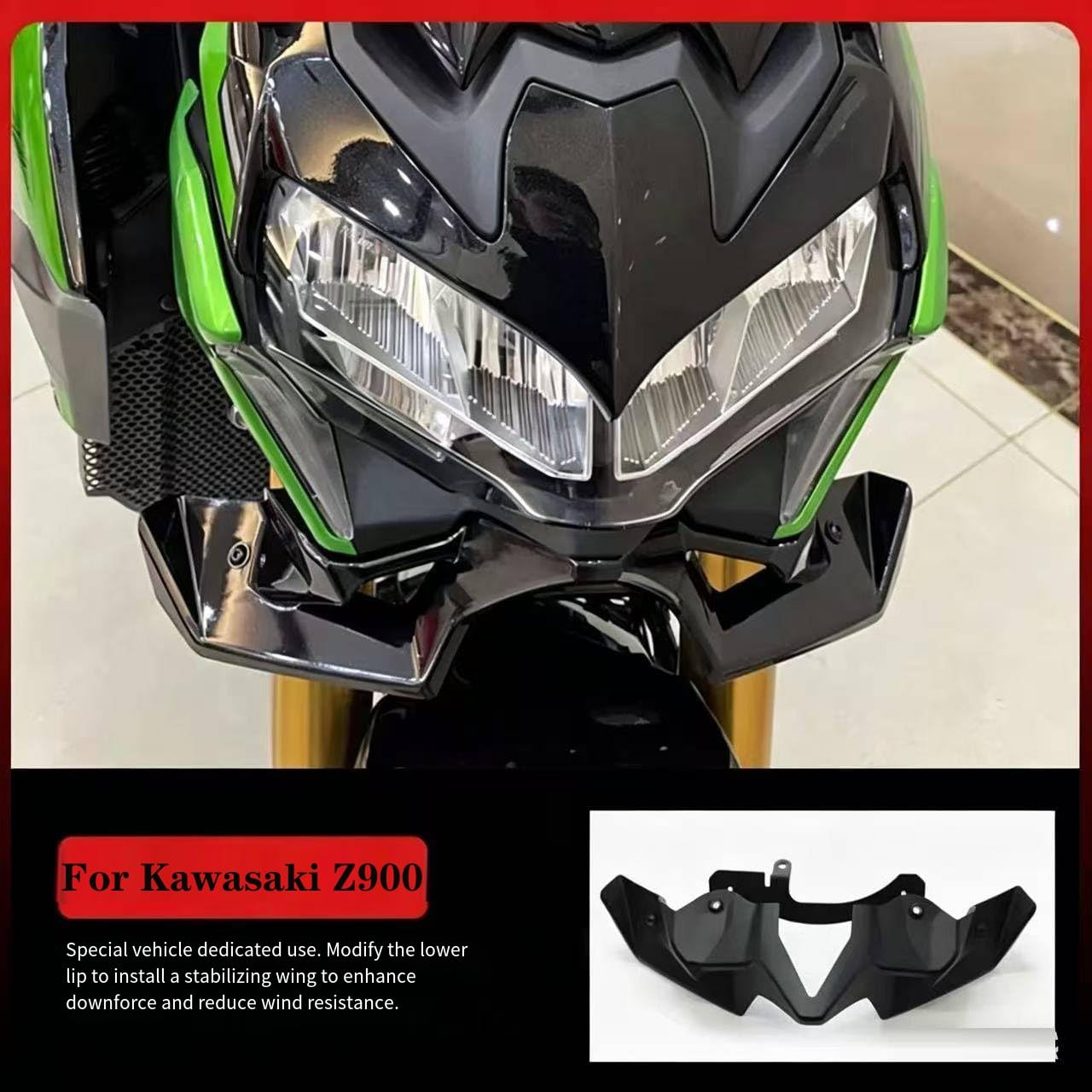 Wingletów Motocyklowych Do Z900 SE 2020 2021 2022 2023 2024 Aerodynamiczne Winglety Motocykla