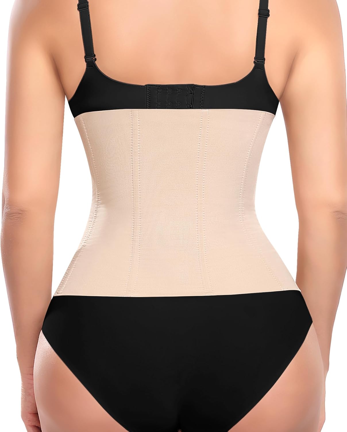 Werena Waist Trainer for Women Corset Shapewear Tummy Control Slimming Body Shaper Girdle Waist Cincher Belly Band - Image 2