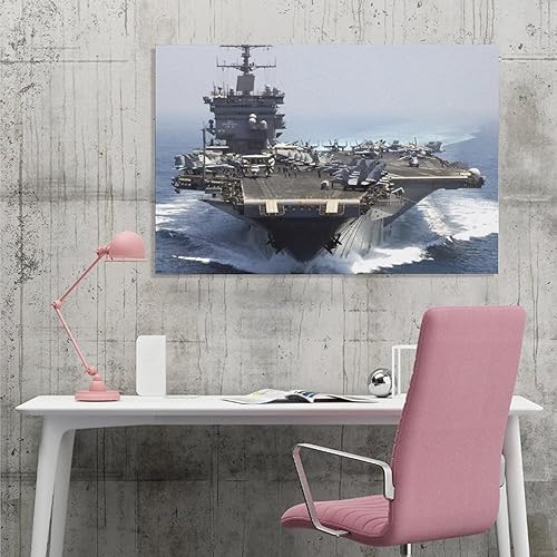 Miniatura 4 de Buque de guerra militar buque de guerra naval USS Enterprise CVN-65 Carrier Sala de batalla Estética Carteles de lona carteles de lona Decoración de