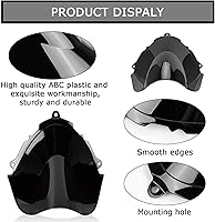 Vista 4 de PSLER Parabrisas doble burbuja para Katana GSX600F GSX750F 1998-2008 negro