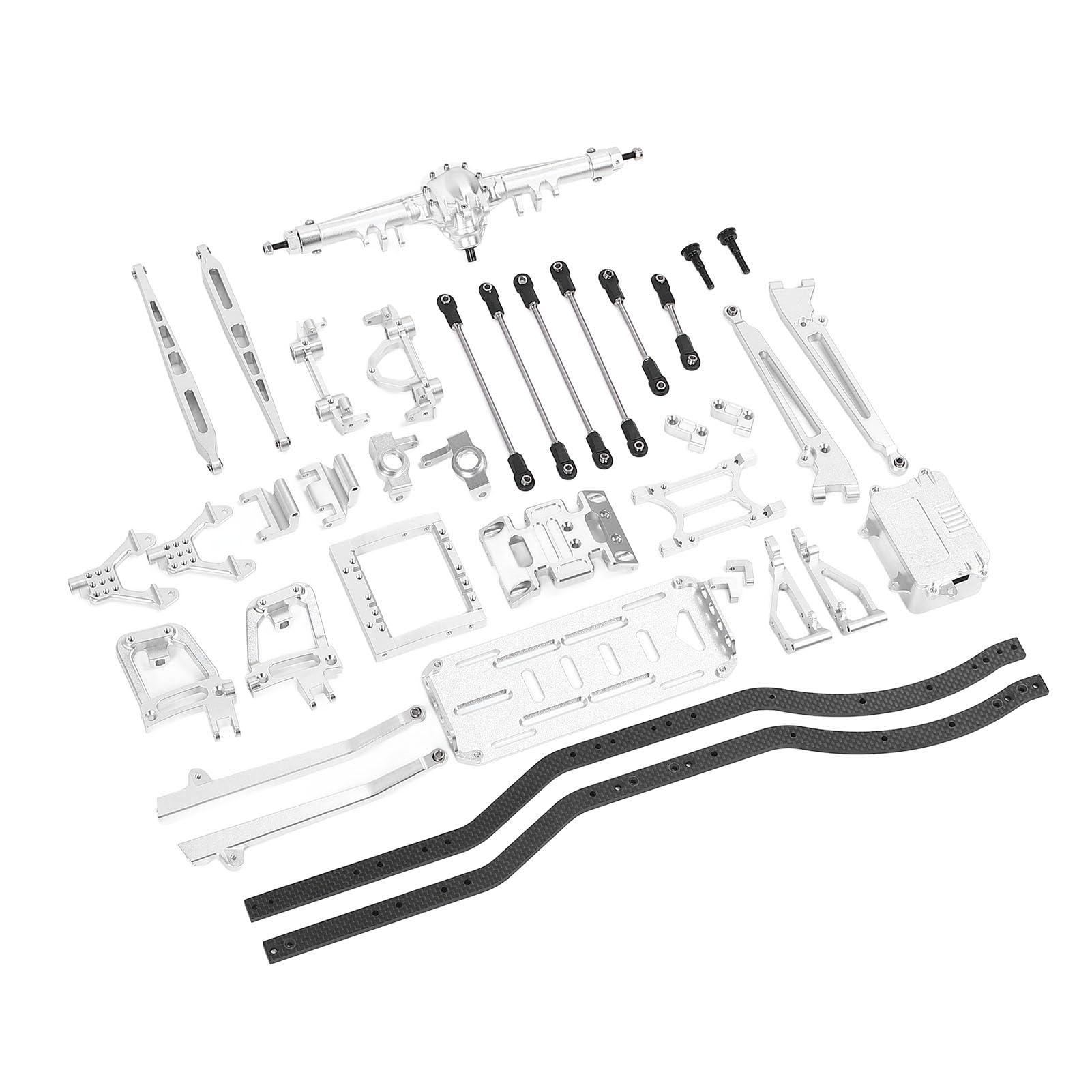 Mingzhe Premium RC Podwozie Zestaw, Aluminiowy, Modułowa Konstrukcja