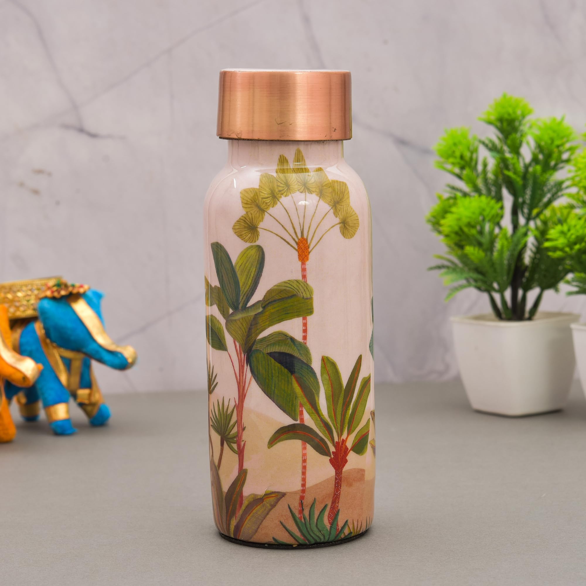 Orio Copper Water Bottle - Stylish & Durable -7