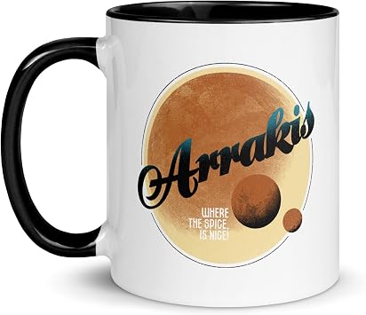 LEGENDARY Dune Arrakis Where The Spice is Nice Two-Tone Mug - Officially Licensed