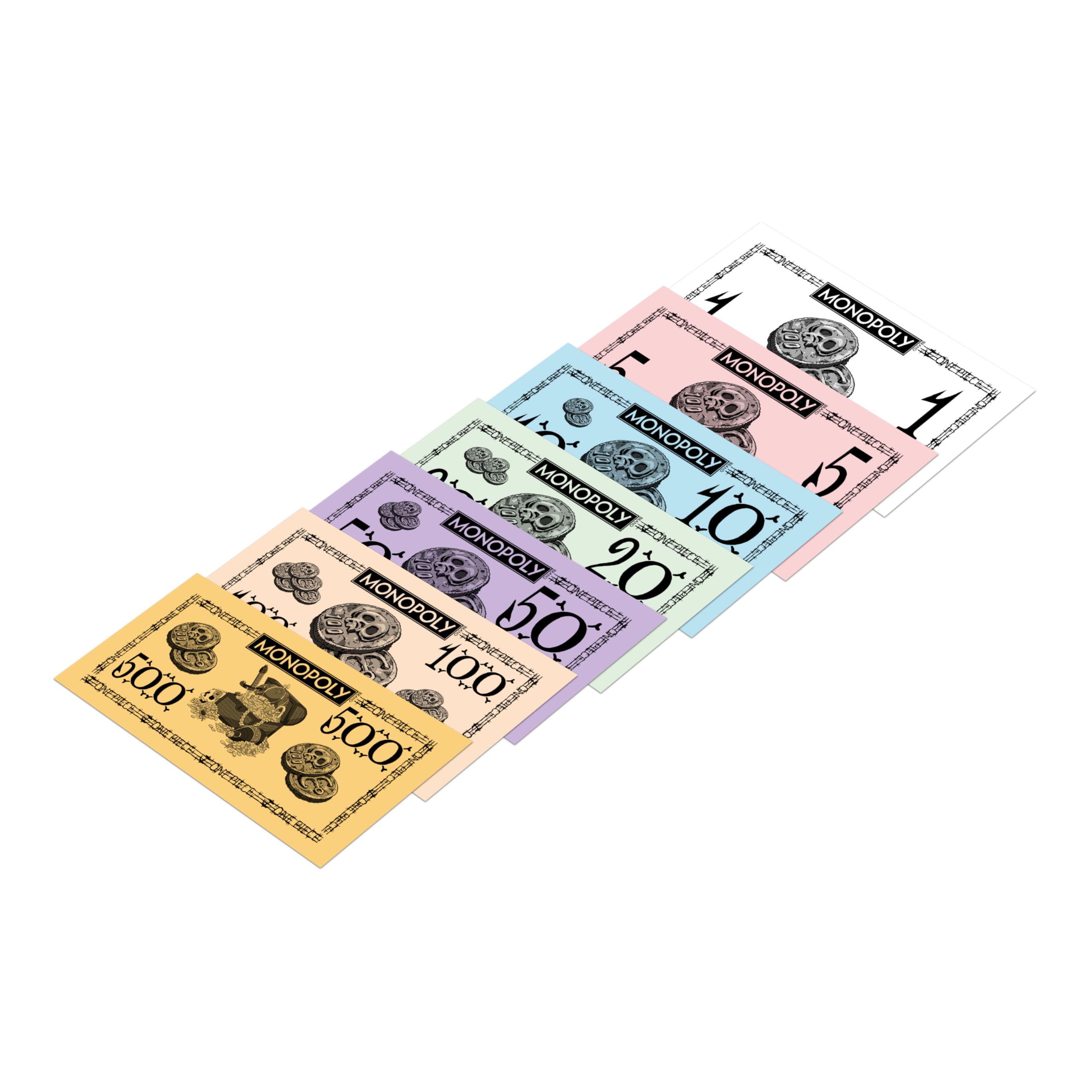 Winning Moves, gra planszowa, MONOPOLY One Piece, sprzedawaj i handluj, aby odnieść sukces, to świetny prezent dla osób w wieku od 12 lat