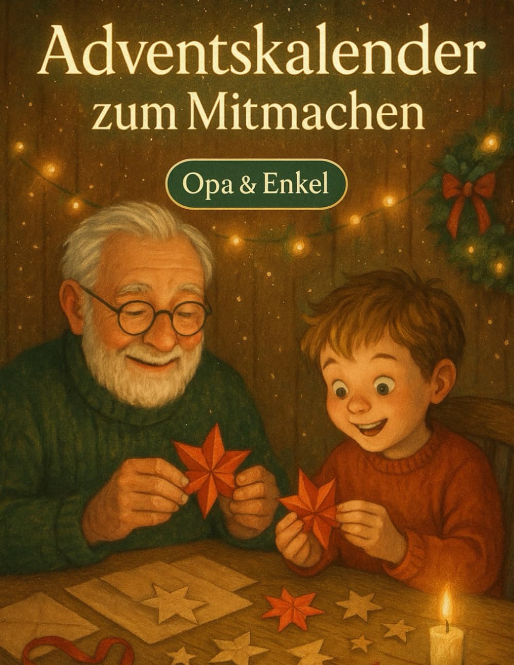 Adventskalender zum Mitmachen – Opa & Enkel: 24 gemeinsame Spiele, Rätsel & Bastelideen – Ein interaktiver Adventskalender für Opa & Enkel voller Spaß, Nähe & Familienzeit