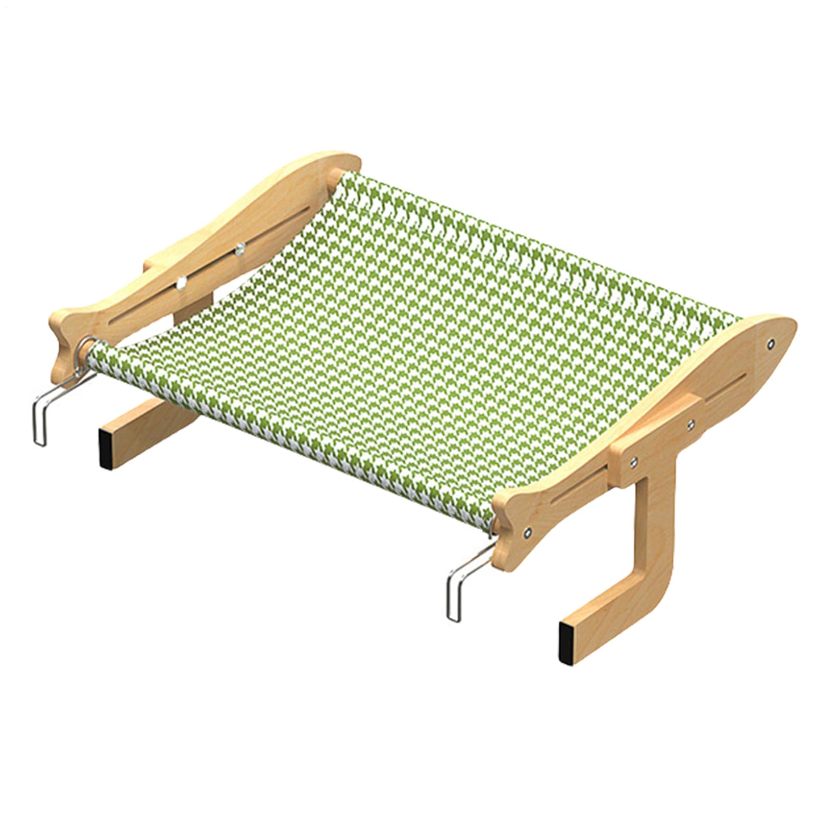 Hamac de fenêtre pour chats gain de place - Structure bois stable pour balcon