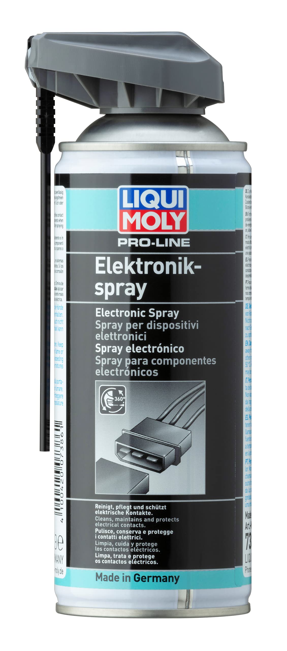 3xOriginal Liqui Moly 400ml Pro-Line Elektronikspray 7386 Schutzhandschuhe