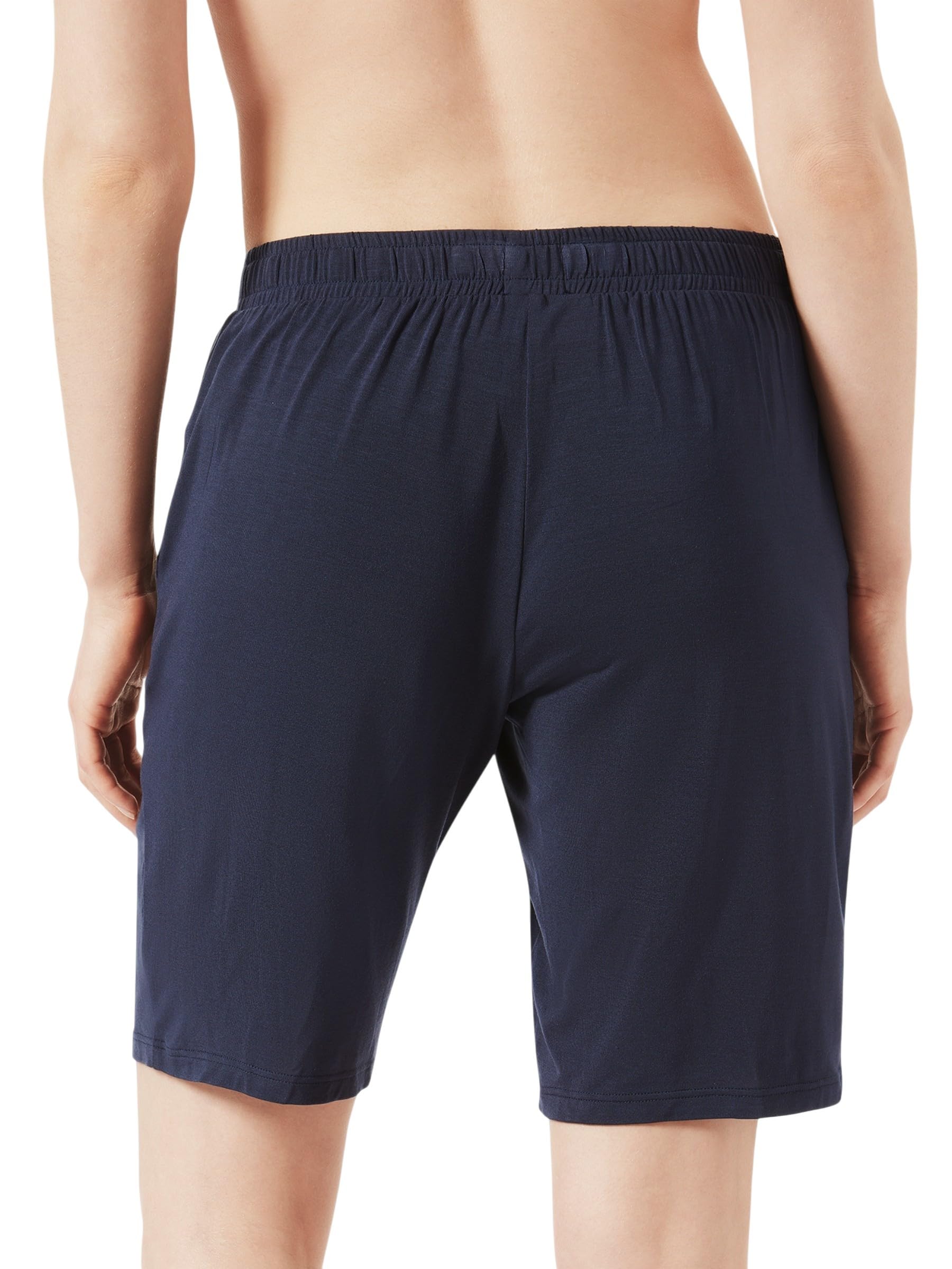 Schiesser Pantalones Cortos de Dormir Bermudas Modal – Mix + Relax Parte inferior de pijama Mujer (Pack de 1)