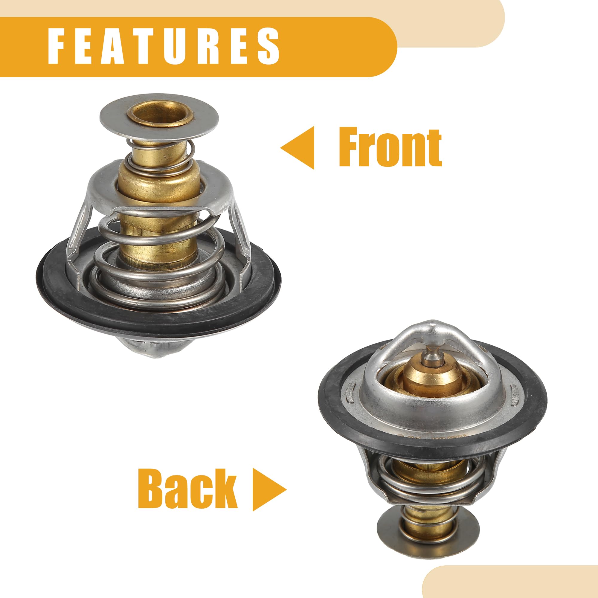 Amazon.com: Partuto Engine Coolant Thermostat No.24507563/3091114  