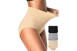 Tummy Control Panties for Women, High Waisted Tummy Control Underwear Full Coverage...