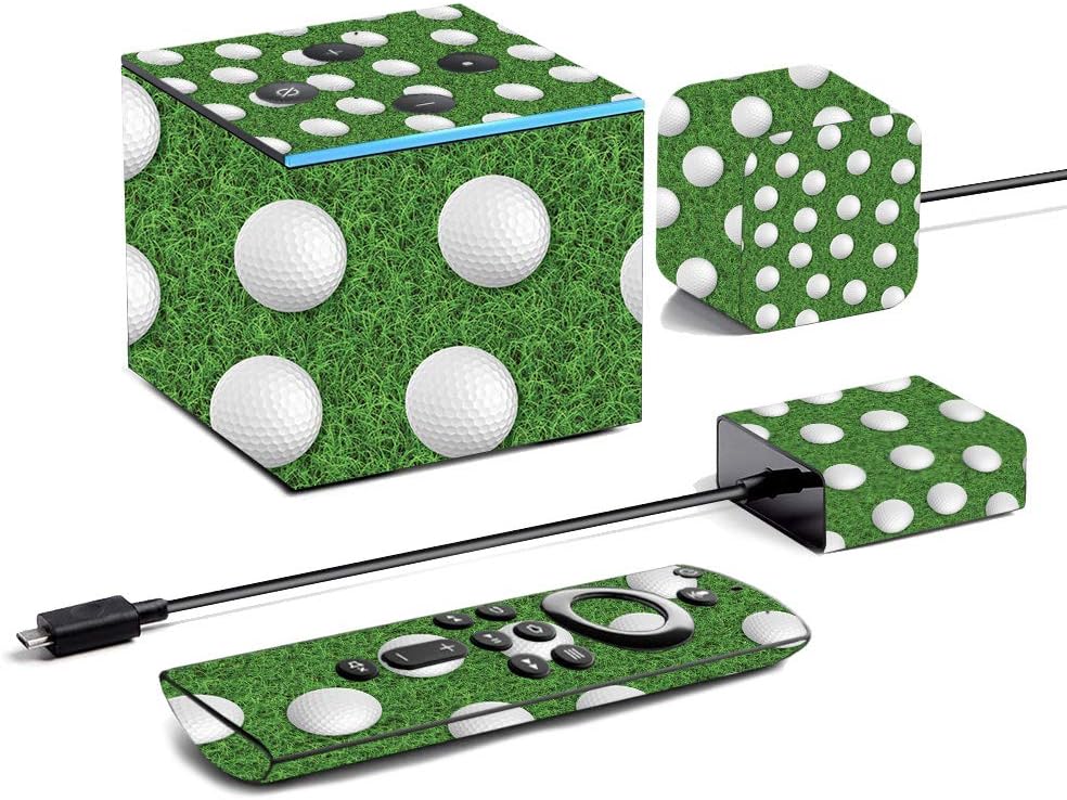 MightySkins Skin for Amazon Fire TV Cube (2020) - Fish Puzzle | Protective, Durable, and Unique Vinyl Decal wrap Cover | Easy to Apply, Remove, and Change Styles | Made in The USA
