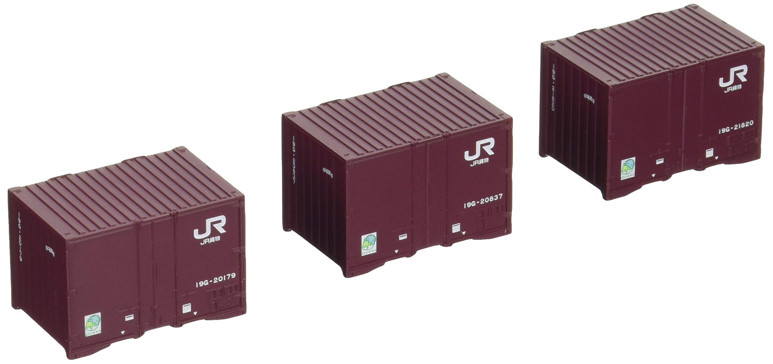 Amazon | TOMIX HOゲージ 19G形コンテナ 新塗装・3個入 HO-3136 鉄道