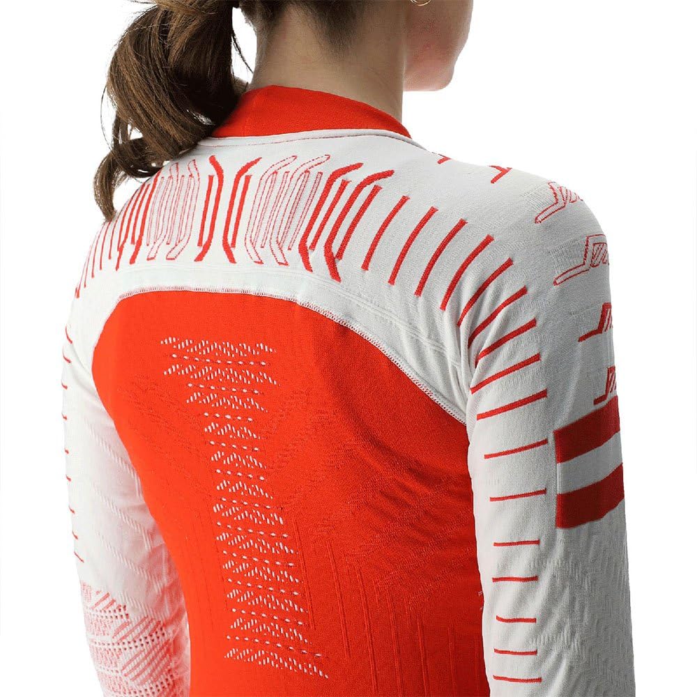 UYN Natyon 3/4 Austria - Camiseta térmica para Hombre, compresión Natex Bio-Based, Soporte Muscular, para esquí y Deportes de Invierno