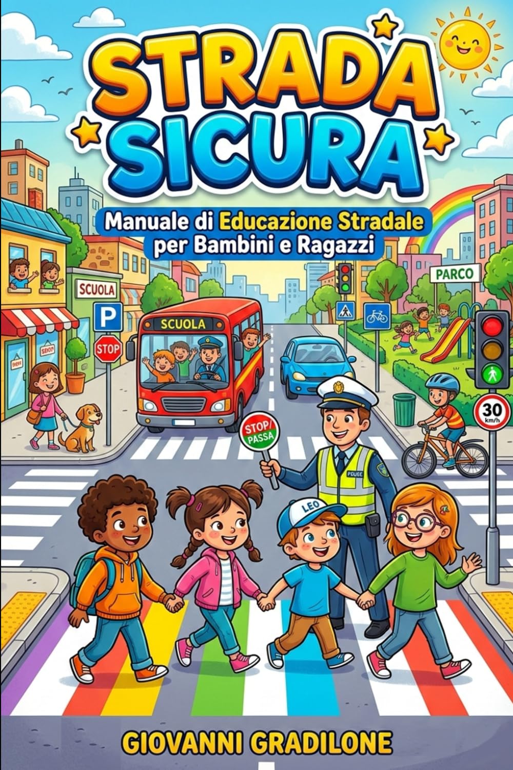 STRADA SICURA!: Manuale di Educazione Stradale per Bambini e Ragazzi