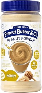 Peanut Butter & Co. Honey Peanut Protein Powder, Gluten Free, 6.5 Ounce Jar