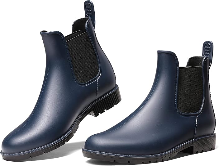 DREAM PAIRS Bottines Chelsea imperméables et légères