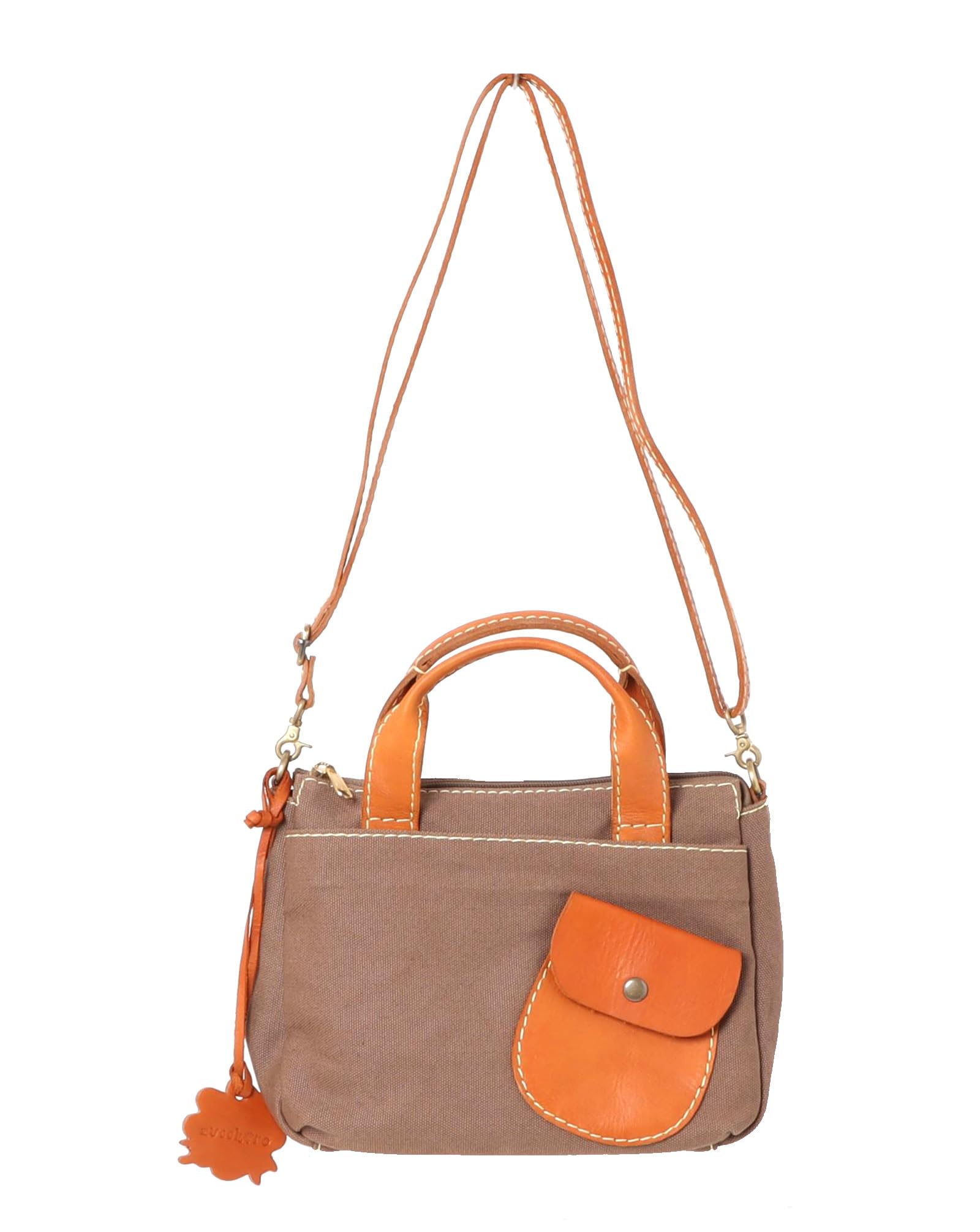 Amazon | [ZUCCHERO] バッグ レディース 本革 キャンバス 斜