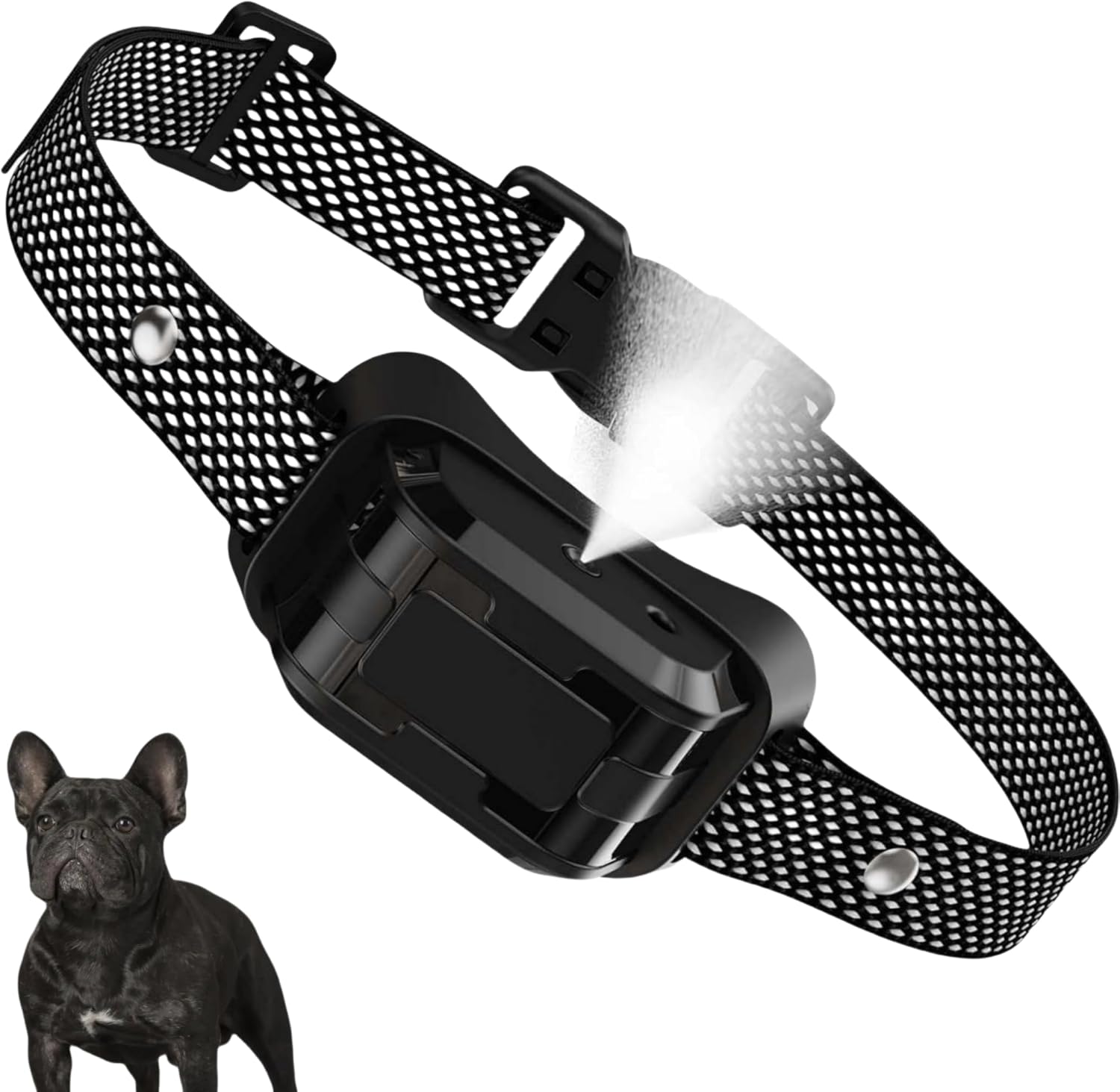 Citronella Dog Bark Collar, No Shock Training Spray Collar for Dogs, Waterproof IP65, Small Medium Large Dogs (Not Included Spray)
