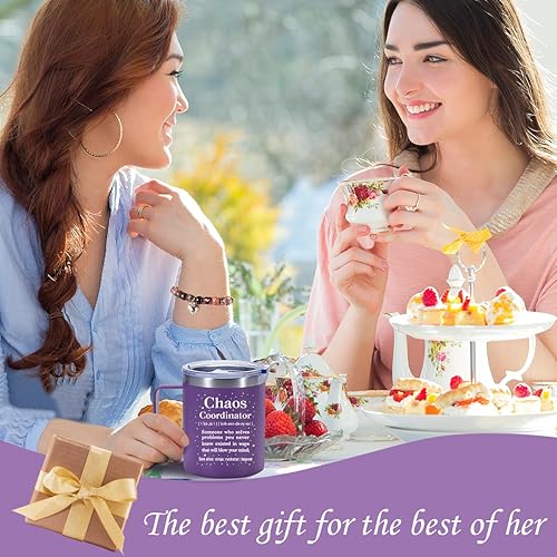 Miniatura 6 de Regalos de agradecimiento para mujeres, regalos de agradecimiento para profesores, regalos de coordinador del caos para compañeros de trabajo, jefe,