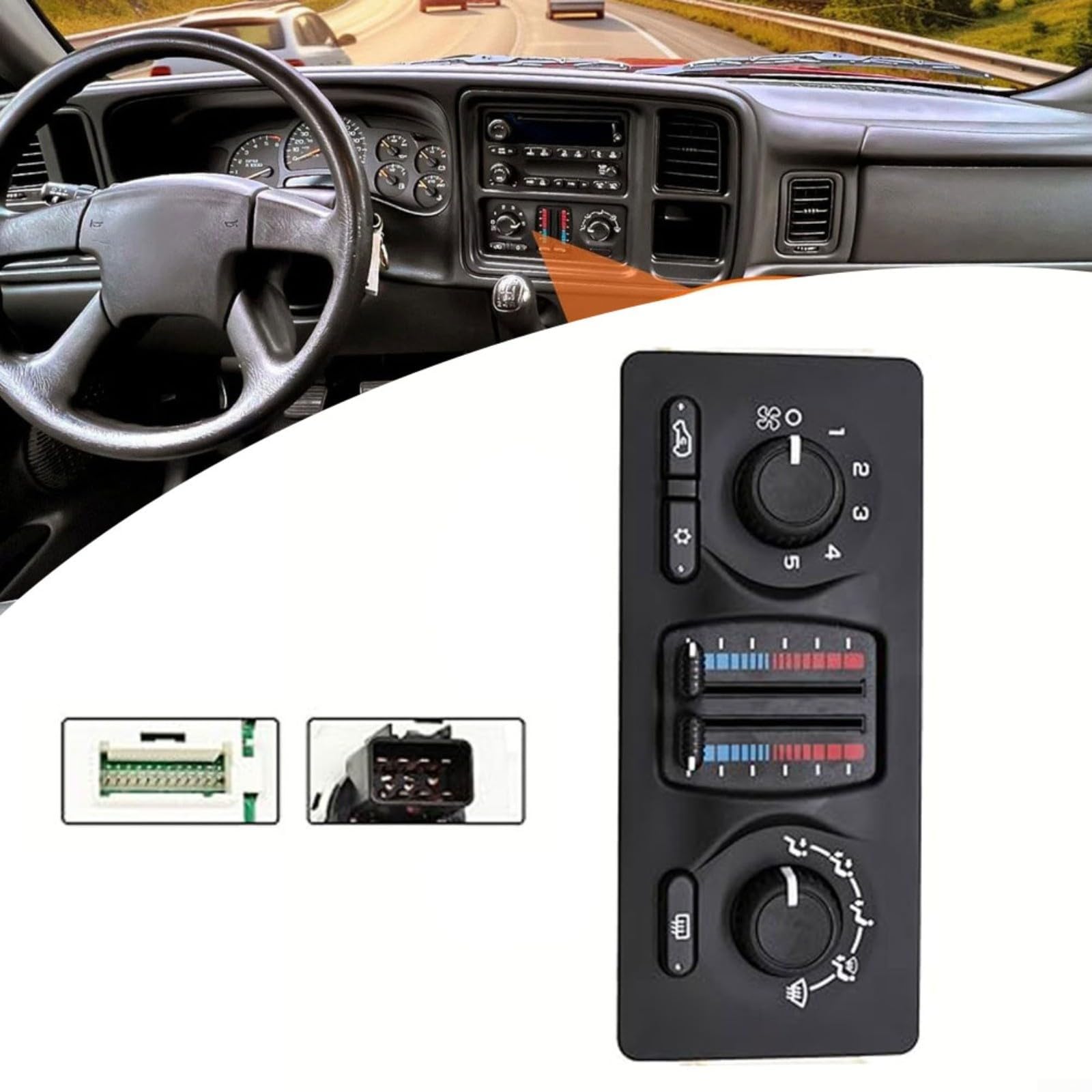 Módulo de control de CA del calentador 599-210XD 1500 2500 camiones 2003-2007 para reemplazo