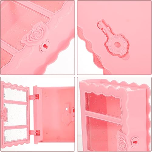 Miniatura 8 de OSALADI Caja de almacenamiento de libros rosados, cajas de joyería de libros, caja de almacenamiento segura de libro de diversión, lata de seguridad