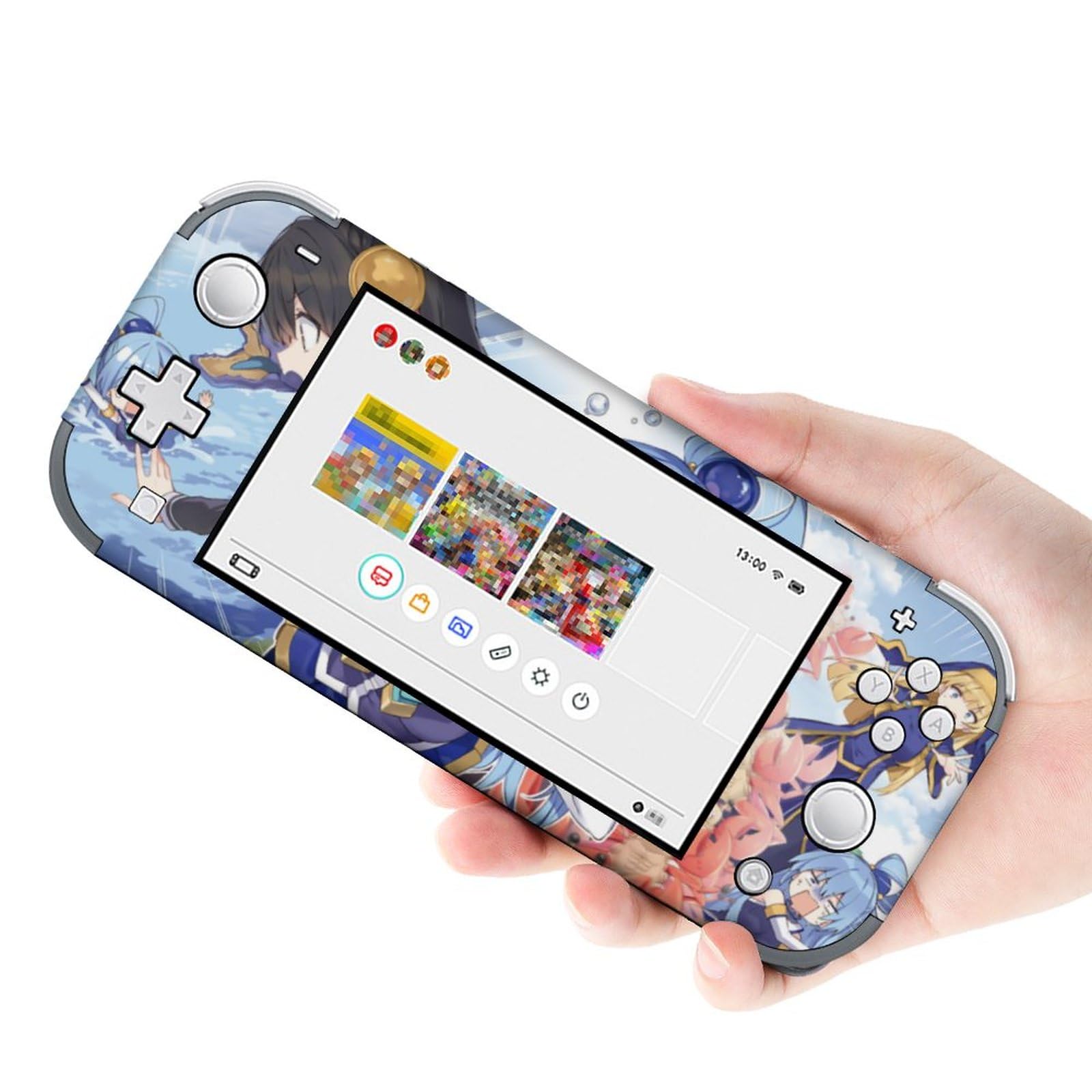 Amazon.co.jp: Switch スキンシール この素晴らしい世界に祝福を！希望