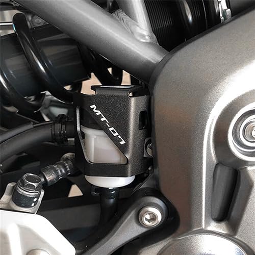 Miniatura 4 de Placa de extensión para Yamaha Mt07 FJ-07 MT 07 MT07 2014-2019 2020 2021 2022 motocicleta CNC depósito de líquido de freno trasero protector
