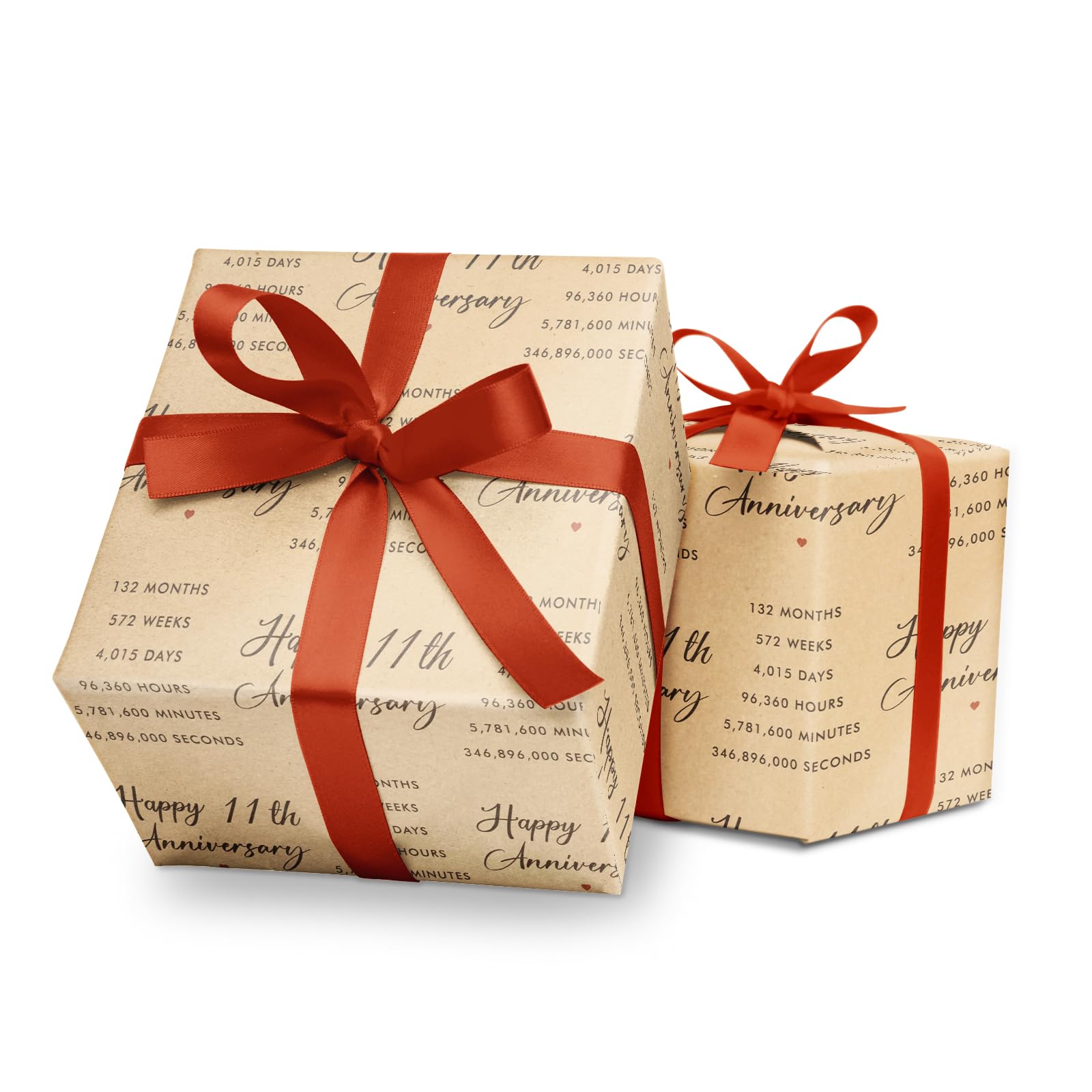 RUSPEPA Rollo De Papel De Regalo Para Bodas De Seda, 43,2 Cm X 5 M