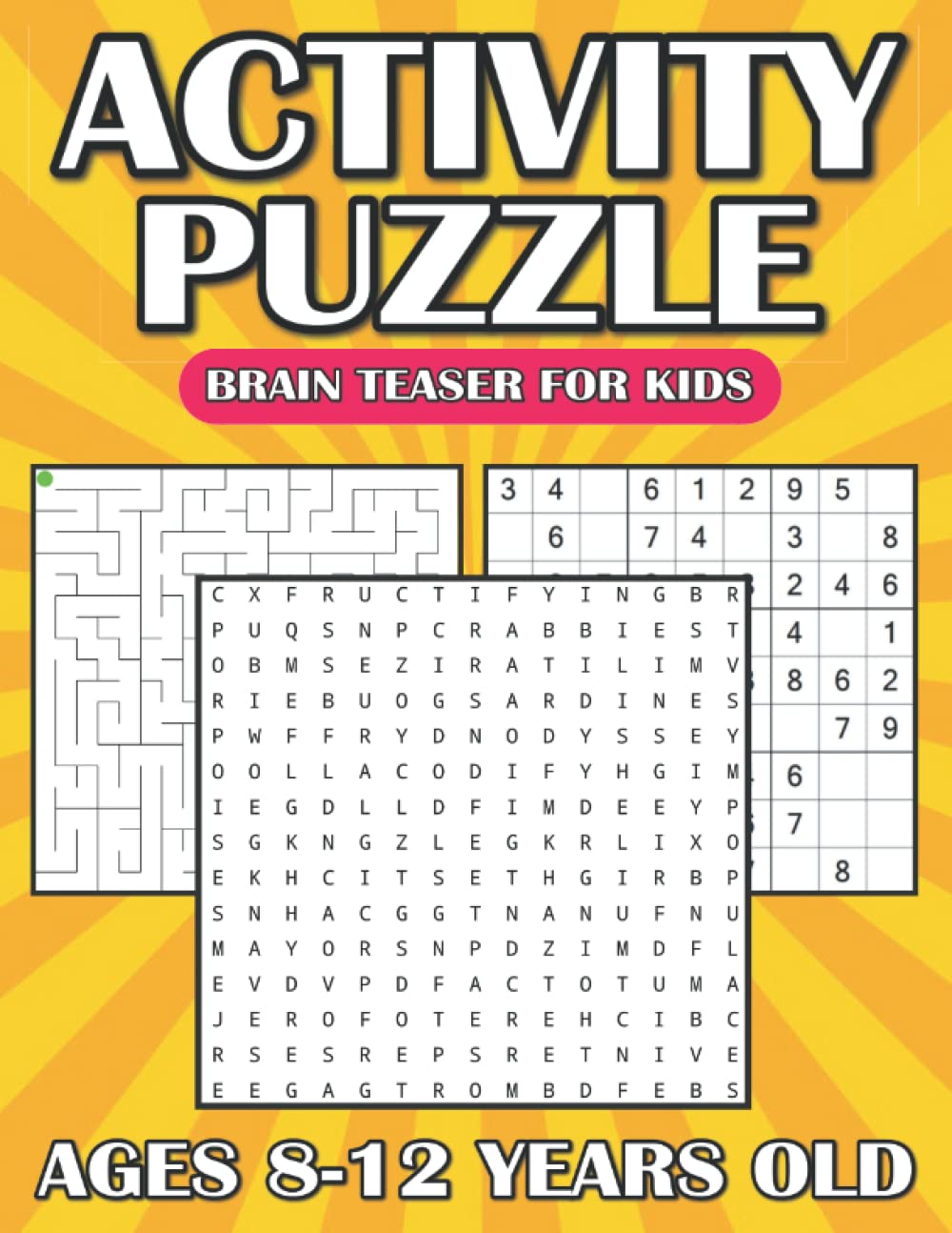 Buy Activity Puzzle Brain Teaser for Kids Ages 812 Years Old Mazes