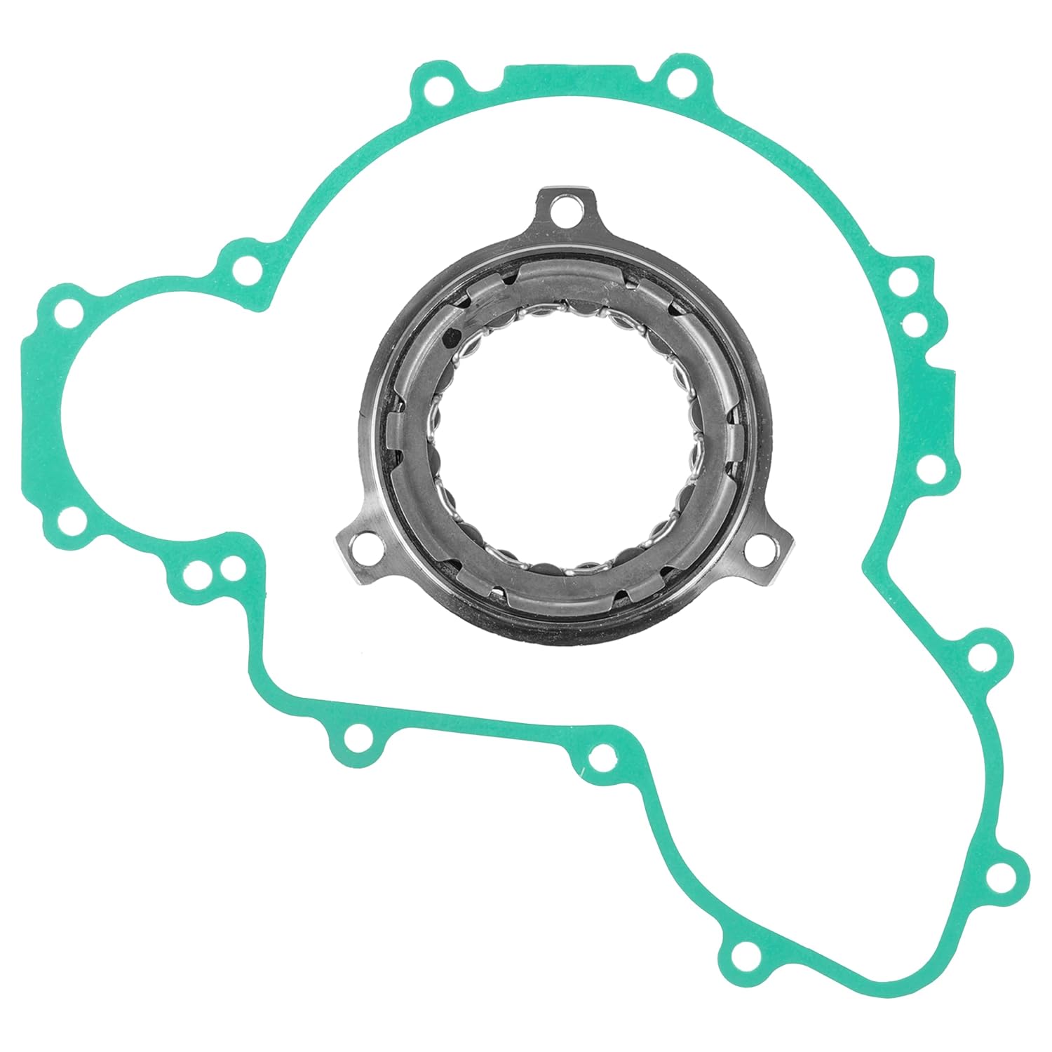 Caltric Starter Clutch with Gasket Compatible with Polaris RZR Xp 900 / RZR 4 Xp 900 2011-2012