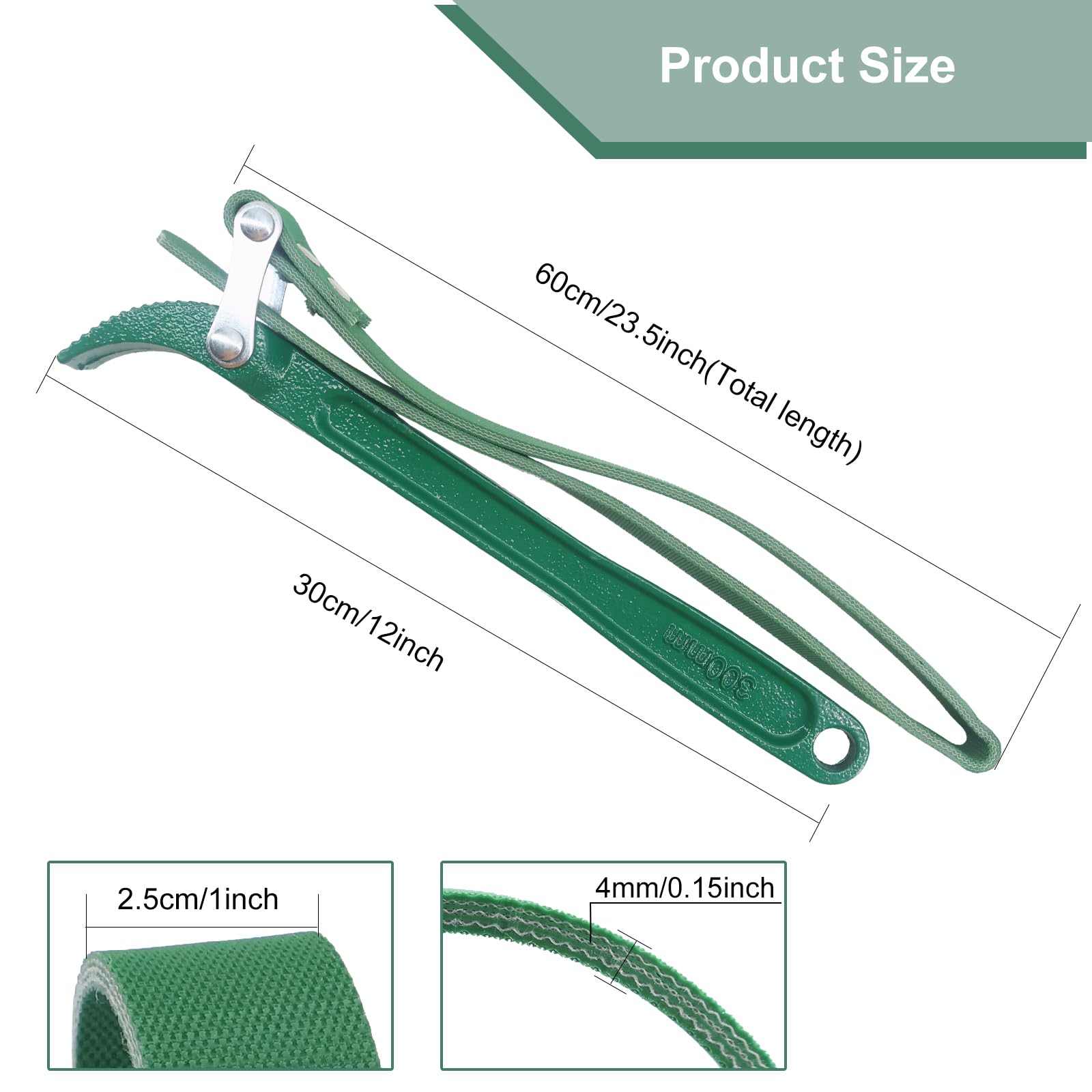 IMAANIIE Strap Wrench, 12