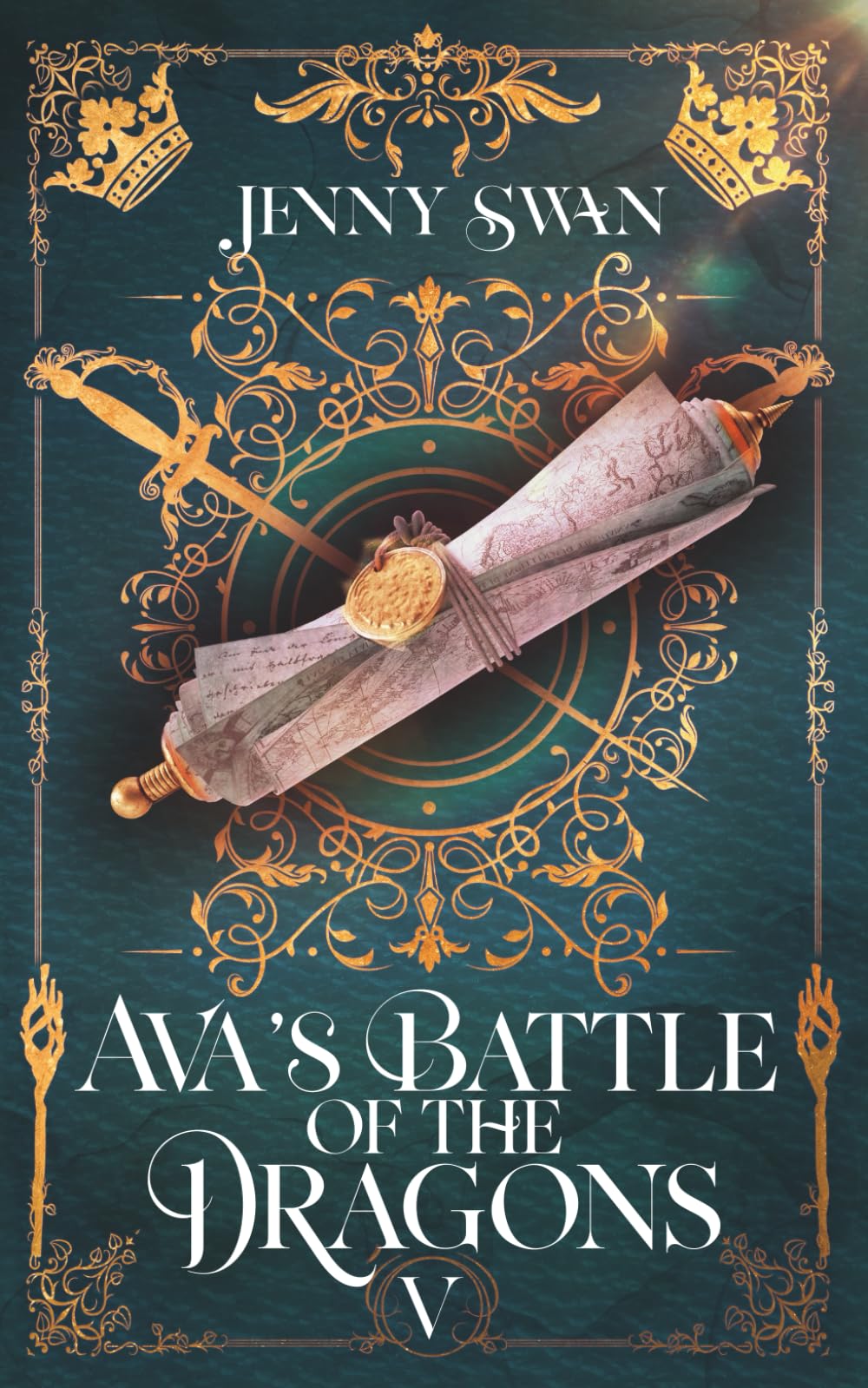 Ava's Battle of the Dragons (Book 5) (Of Dragons, Love, and Destiny)