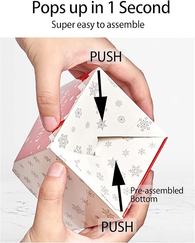 Miniatura 8 de Happyhiram Cajas para cupcakes 25 unidades rosas florales caja individual para cupcakes con inserto y ventana para el día de la madre mini cajas de