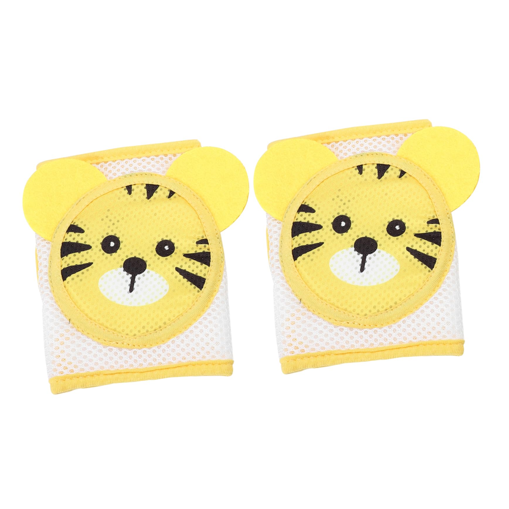 GALPADA 2pcs Knee Pads Knee Brace Supplies Crawling Protectors Non-slip Pad Sleeve Unisex Protectors Protectors Polyester Yellow