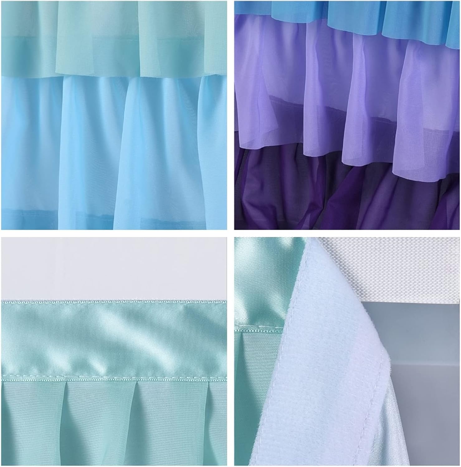 テーブルクロス チュールバレエスカートテーブルスカートテーブルクロス5レイヤーテーブルウェア装飾結婚式の誕生日ベビーギフトパーティー