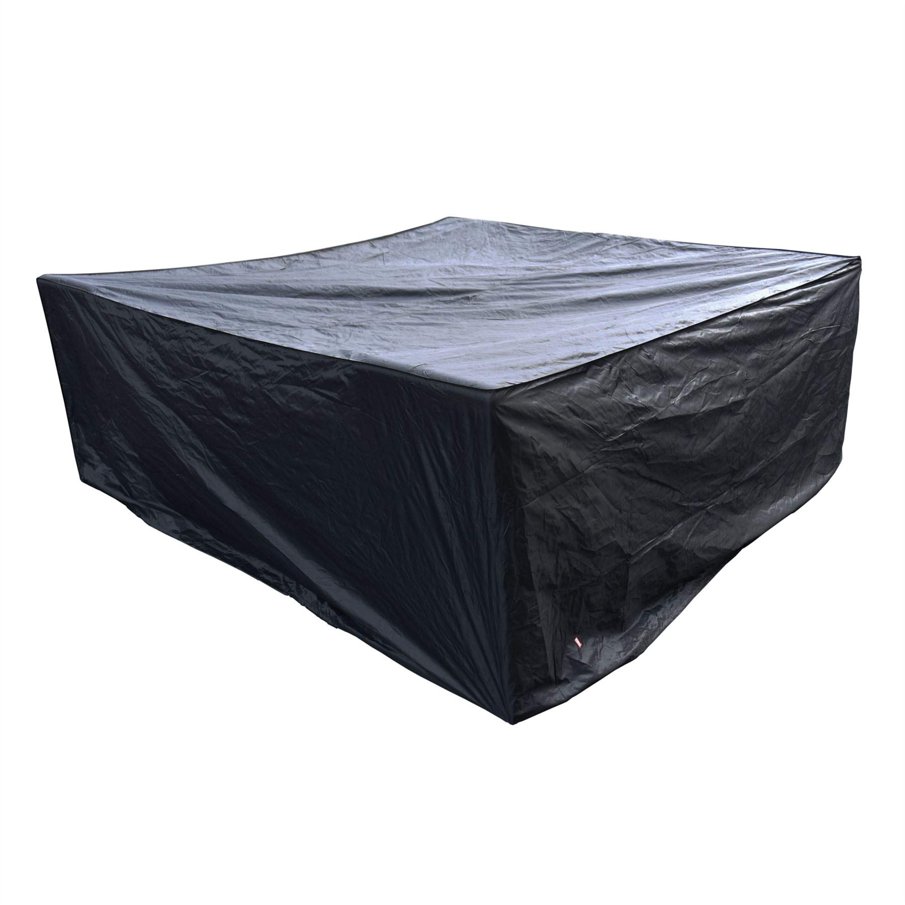 Kct Black Outdoor Weatherproof Garden Furniture Cover - Square Extra Large