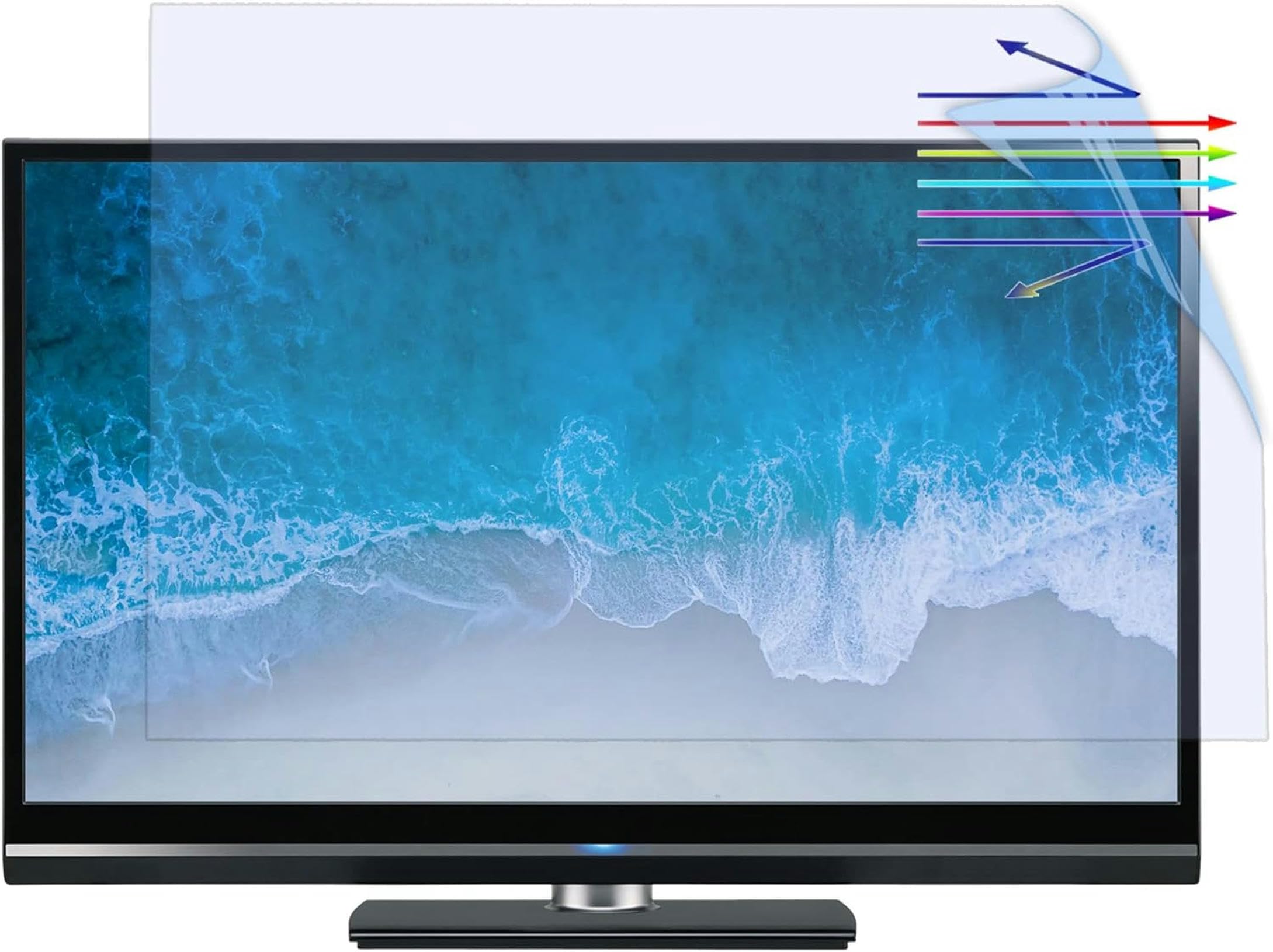 Film dépoli pour écran de télévision antireflet haute clarté 43 à 49 pouces