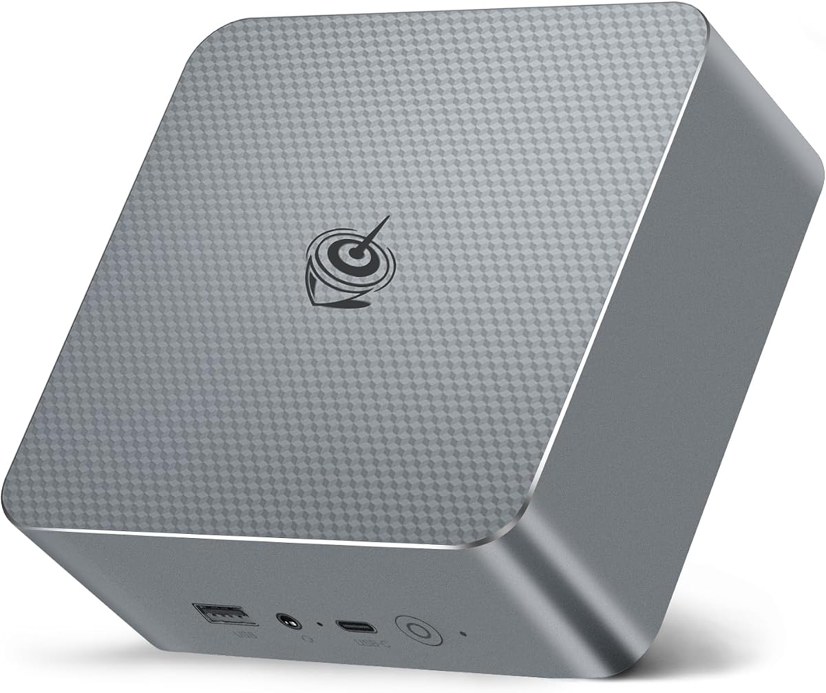 Beelink EQI13 Mini PC,Intel 13th Gen Core i5-13420H (8C/12T,up to 4.6GHz),Mini Computer with 16GB LPDDR5 RAM 500GB M.2 2280 PCle 4.0x4 SSD,4K Dual Screen Display/WiFi6/BT5.2/USB3.0/Dual Gigabit LAN