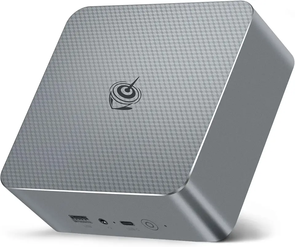 Beelink Mini PC EQI12, Intel 12ª geração Core i5-1235U (10C/12T, até 4,4GHz), mini computador com 16GB DDR4 RAM 500GB M.2 2280 PCle 4.0x4 SSD, tela dupla 4K/WiFi6/BT5.2/USB3.2/LAN Gigabit dupla