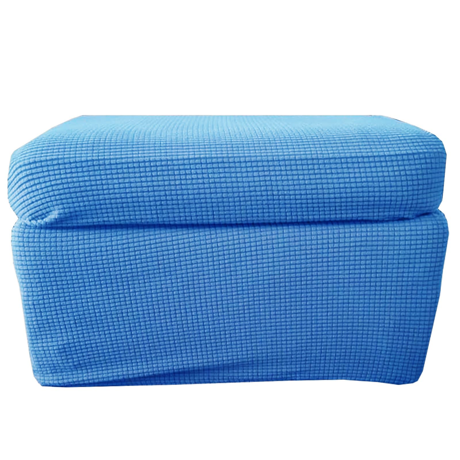 ILiemao Ottoman Cover Square 45x45 48x78 30x50 Stool Covers Rectangular Stretch Fabric Furniture Covers for Square Rectangular Stools(G9,68-108x48-78x30-50)