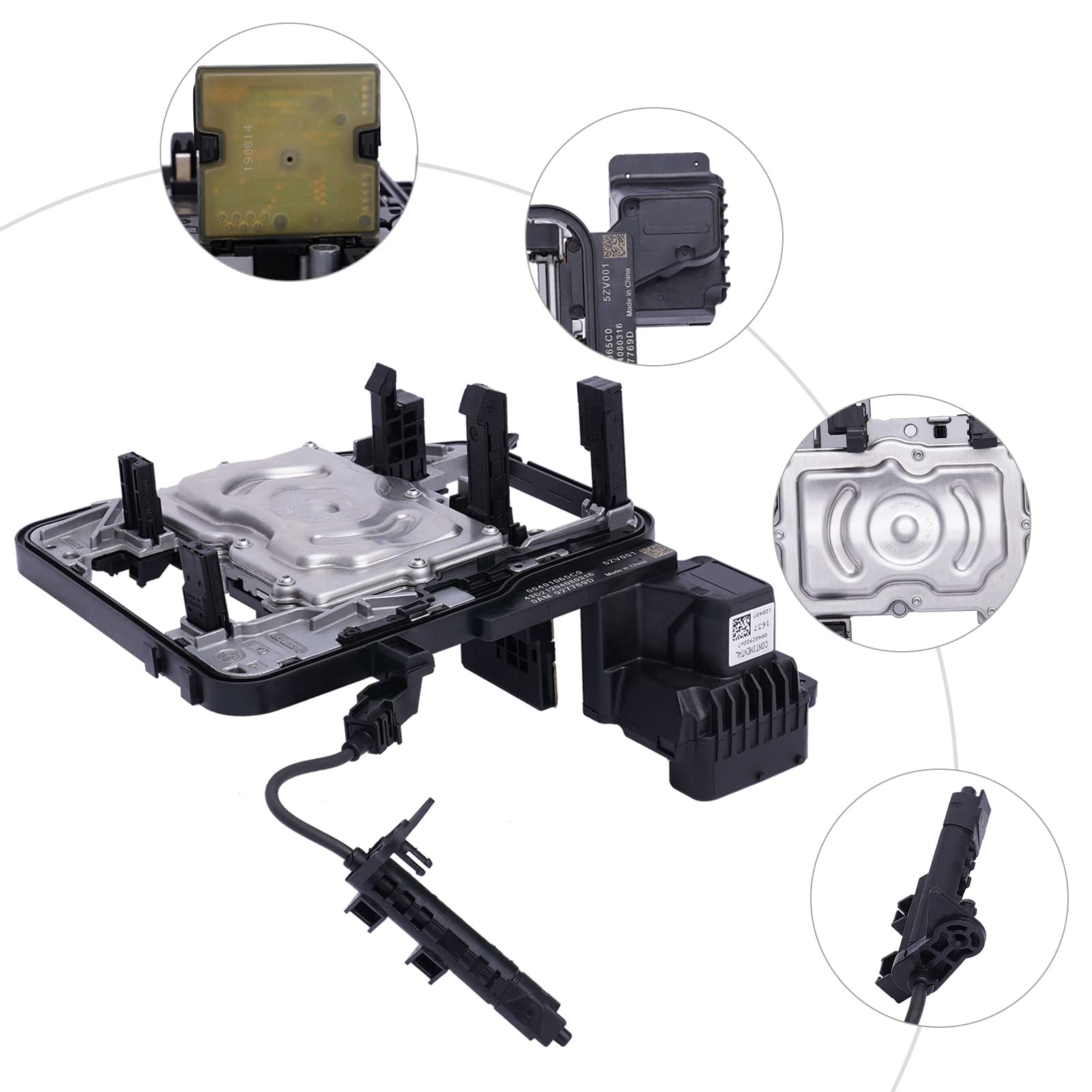 Unidad de control de transmisión, 0AM927769D Unidad de control de transmisión compatible con SEAT DQ200 OAM DSG7 TCU