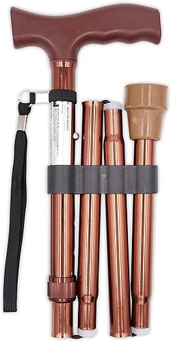 Miniatura 1 de PEPE  Bastones plegables para hombres ajustables, bastones de aluminio para el equilibrio de personas mayores, bastones plegables para mujeres,